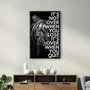 Wallity Pintura Decorativa de Vidrio Templado Multicolor 46 x 72 cm